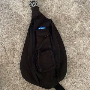 Black Kavu shoulder back pack